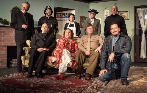 A group of people posing for the camera Description automatically generated